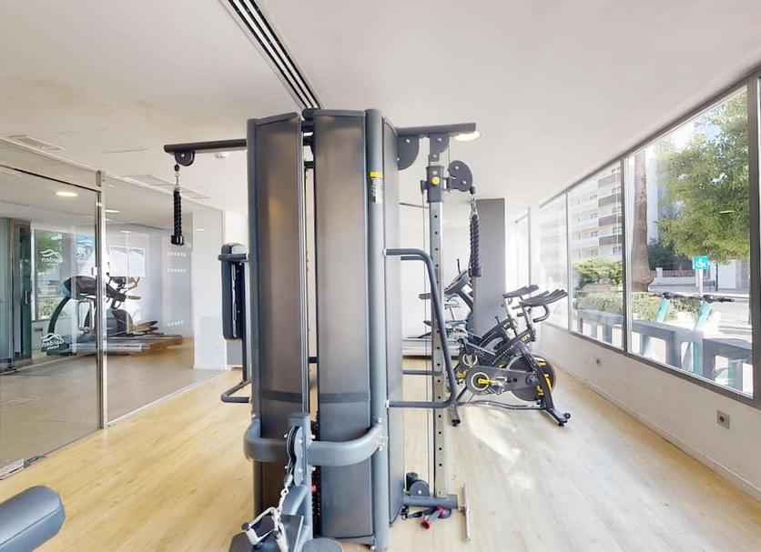 Fitnessbereich Foto