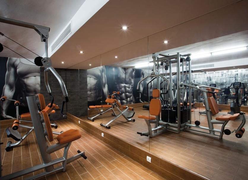 Fitnessbereich Foto
