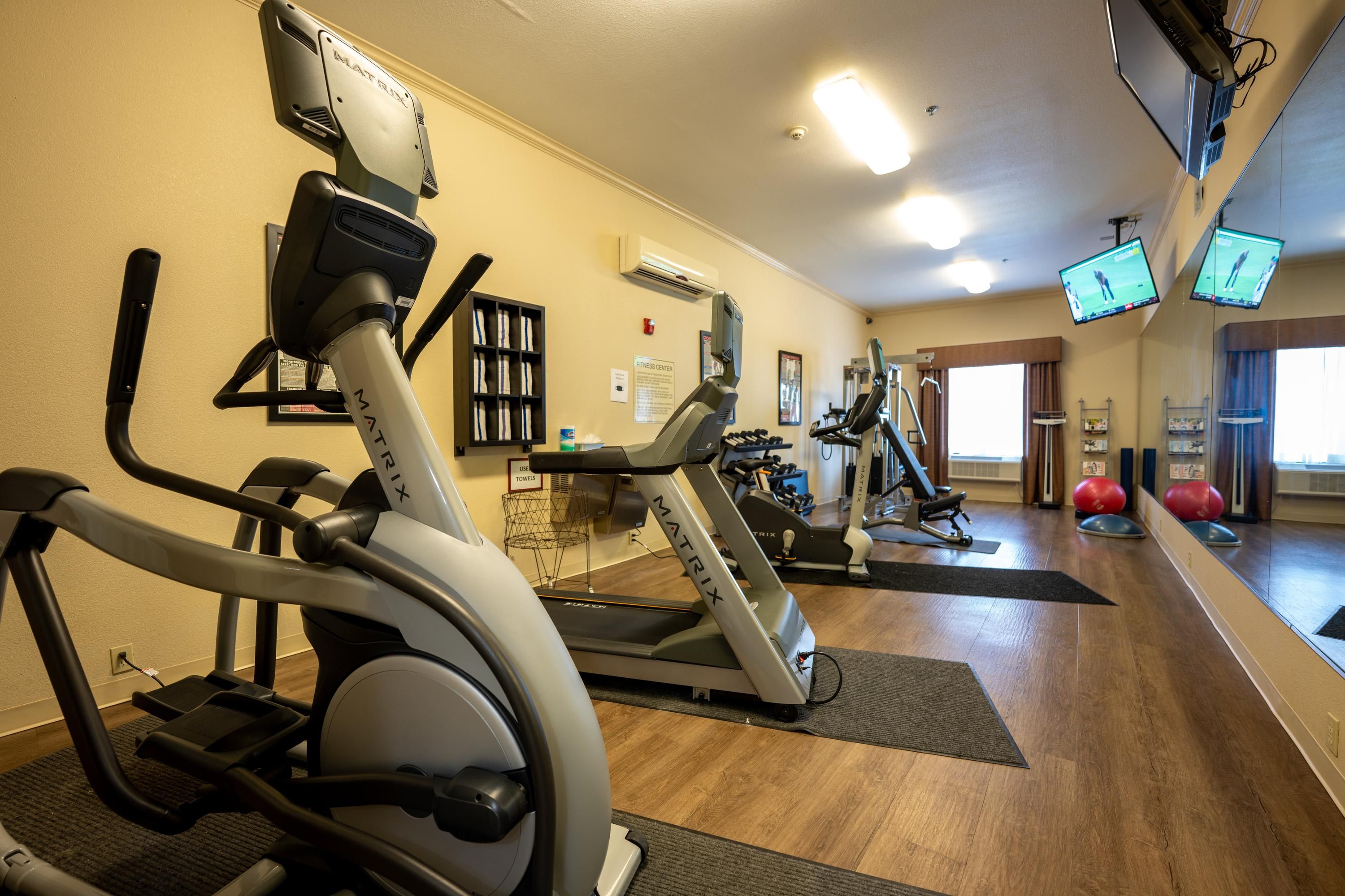 Fitnessbereich