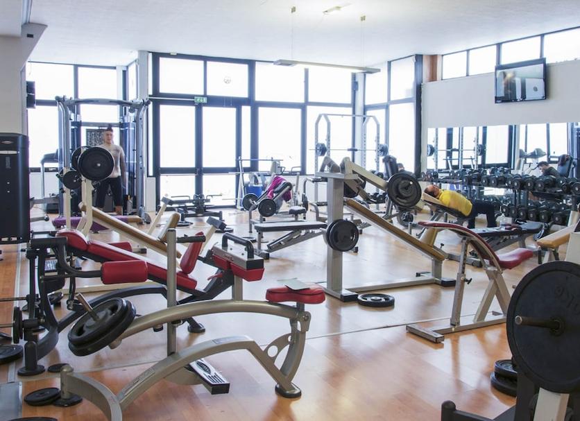Fitnessbereich Foto