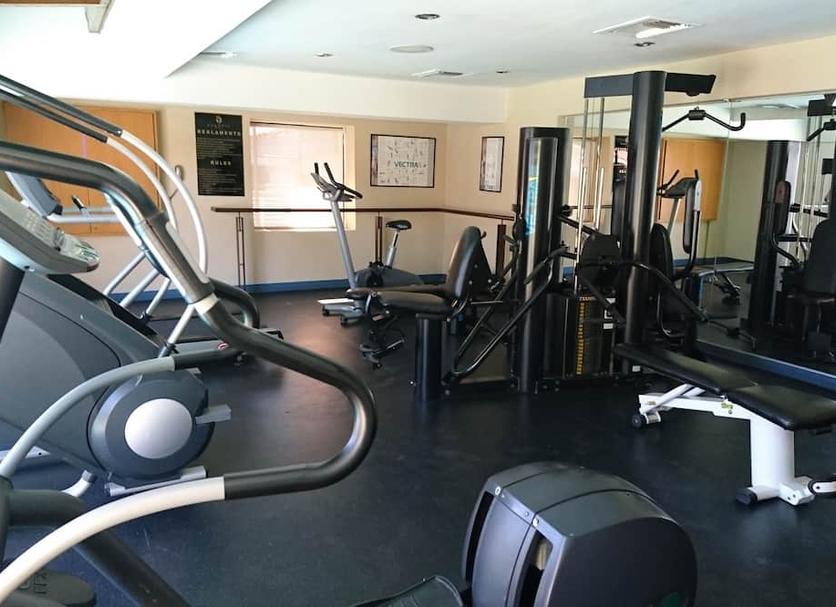 Fitnessbereich Foto