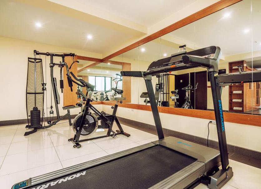 Fitnessbereich Foto