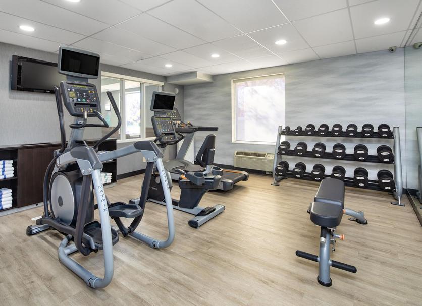 Fitnessbereich Foto