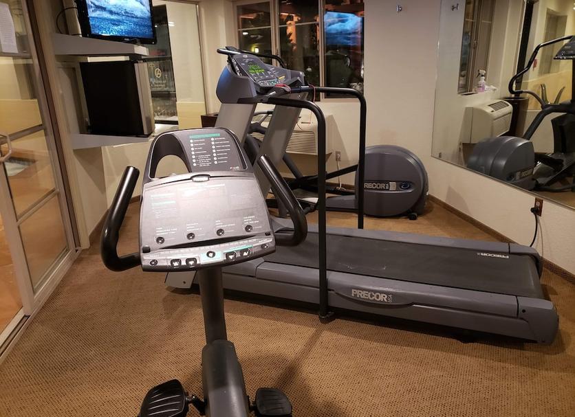 Fitnessbereich Foto