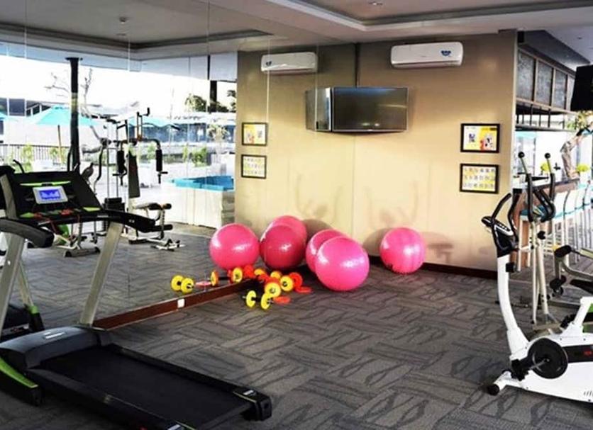 Fitnessbereich Foto