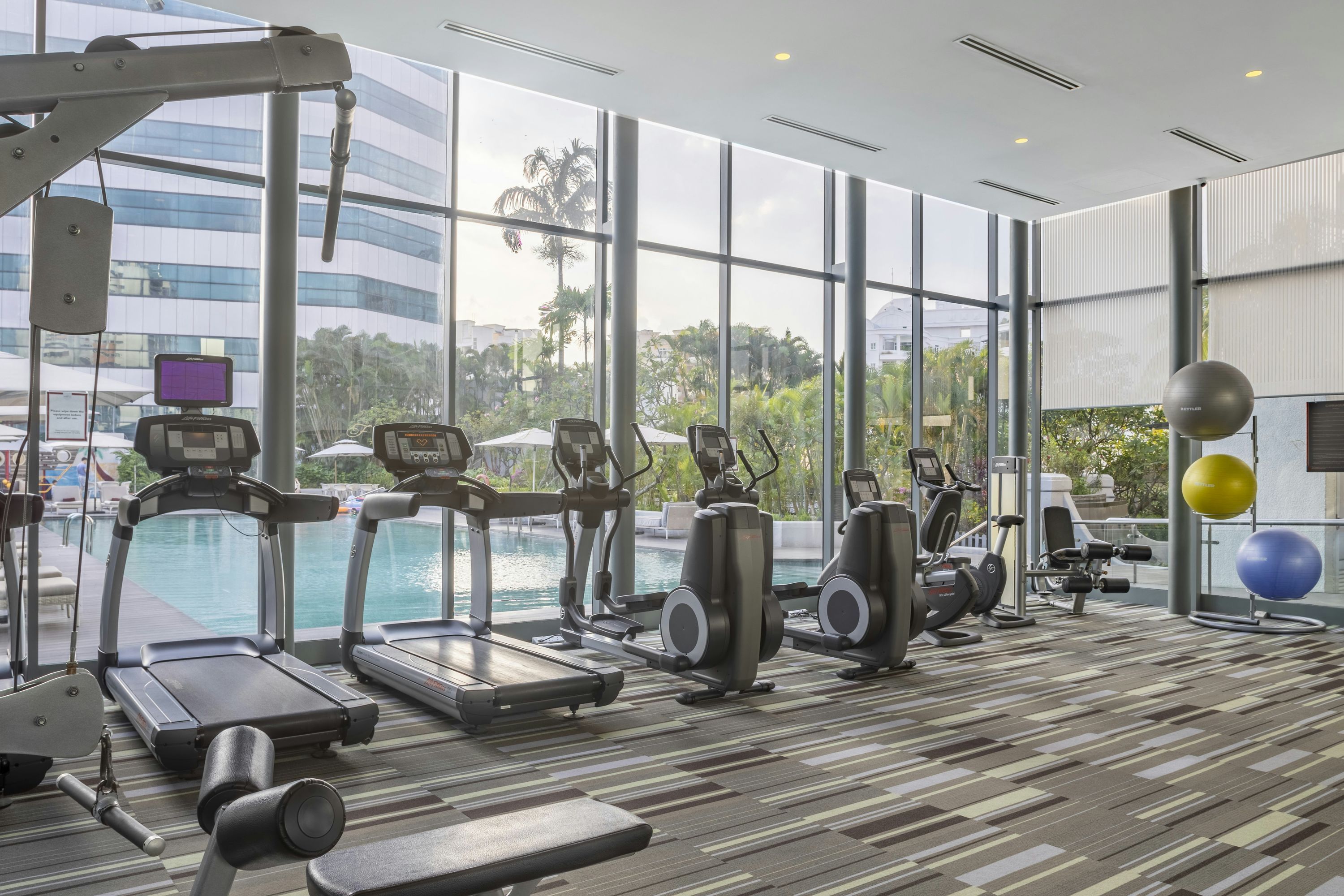 Fitnessbereich