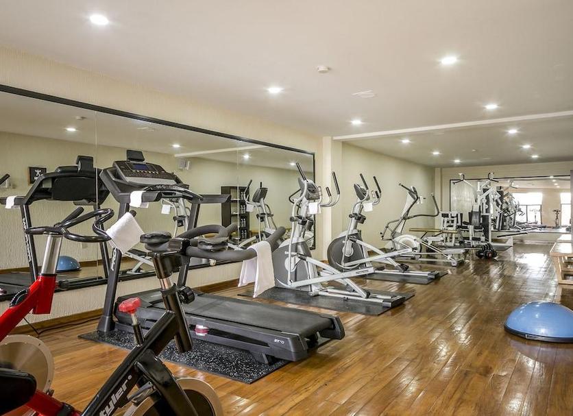 Fitnessbereich Foto
