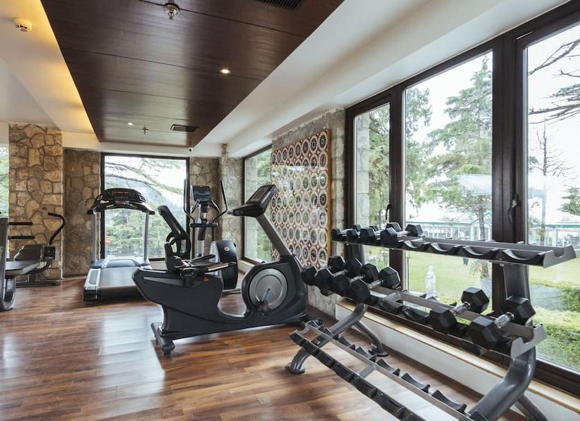 Fitnessbereich Foto