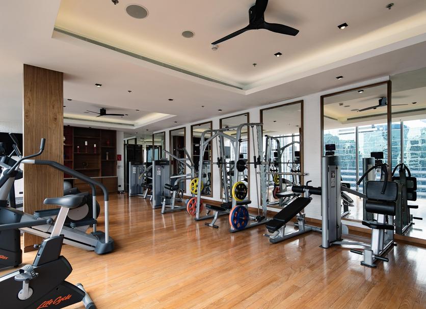 Fitnessbereich Foto