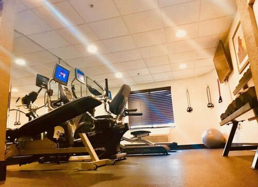 Fitnessbereich Foto