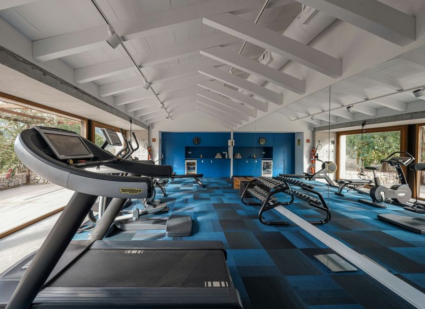 Fitnessbereich Foto