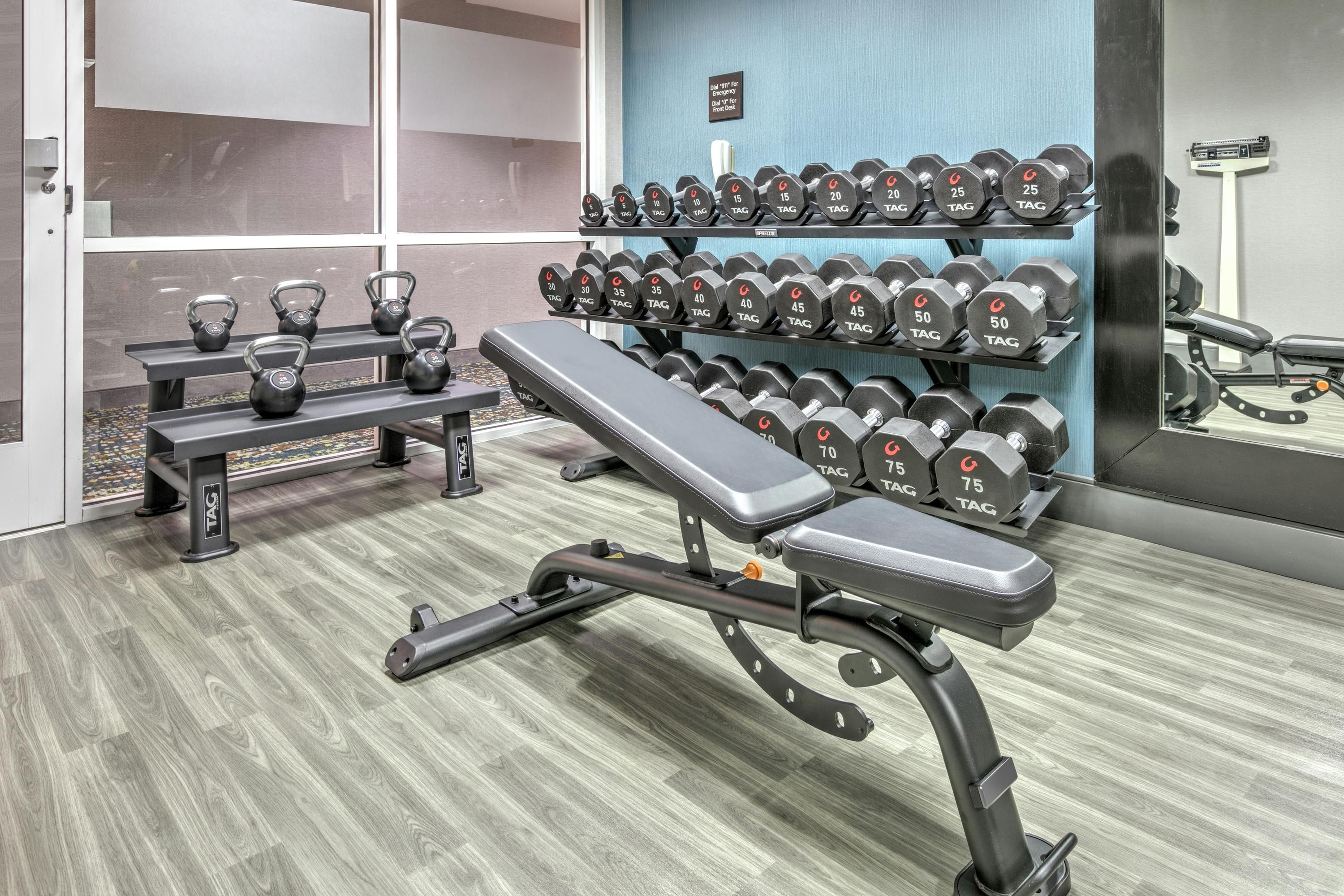Fitnessbereich