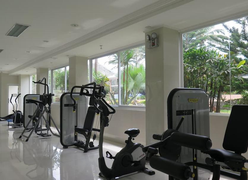 Fitnessbereich Foto