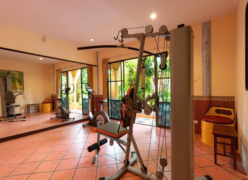 Fitnessbereich Foto