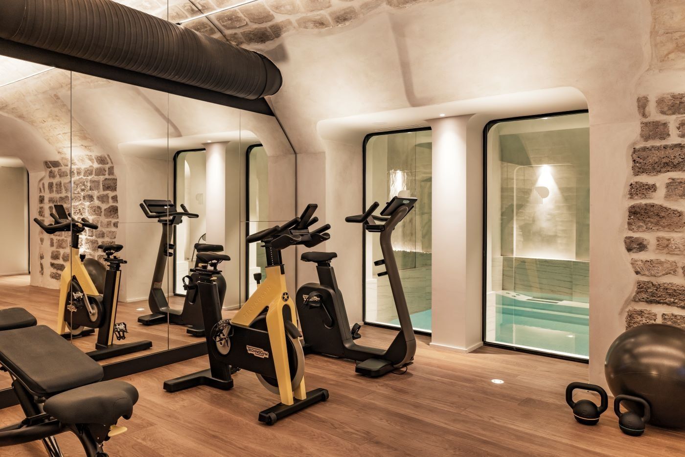 Fitnessbereich