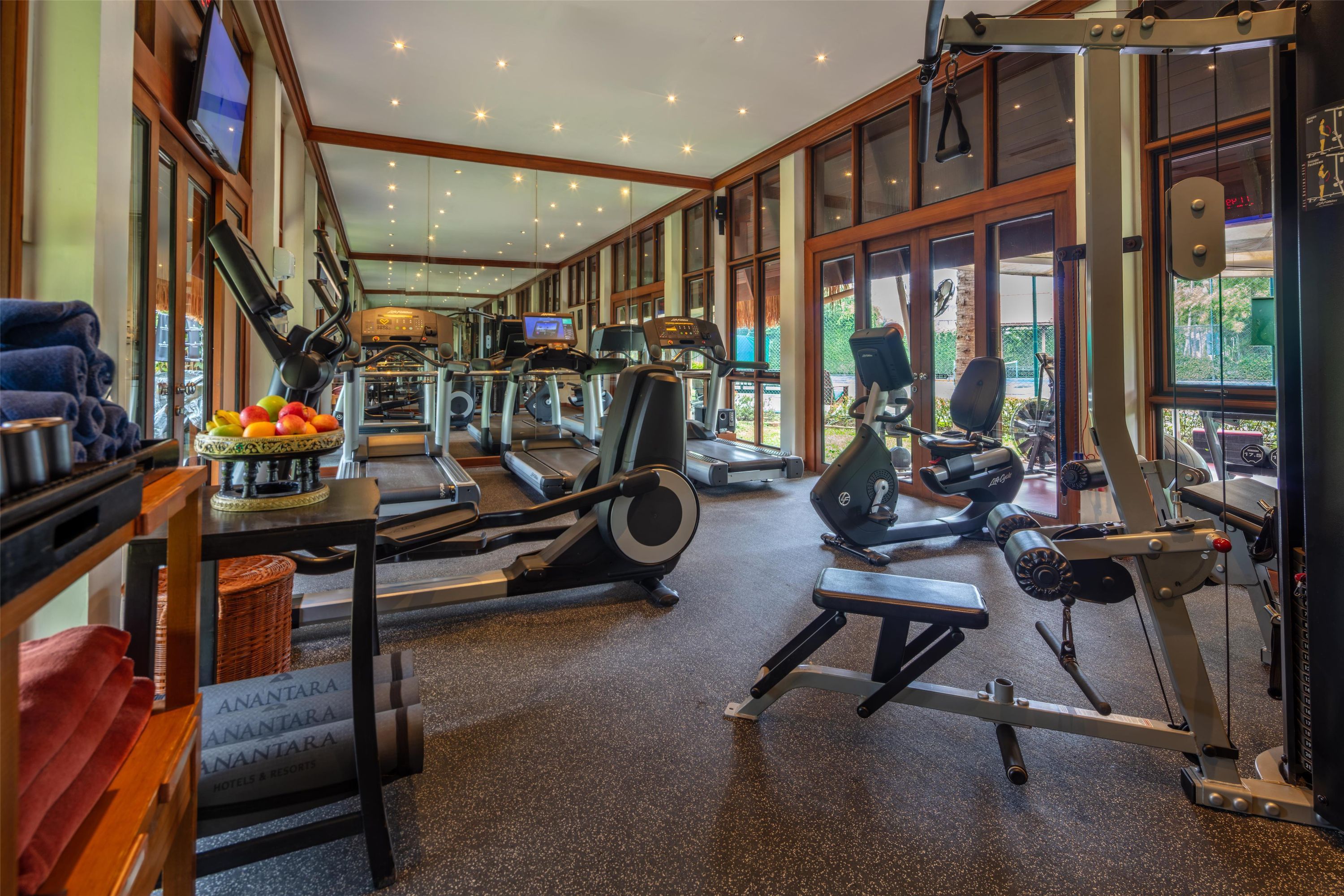 Fitnessbereich