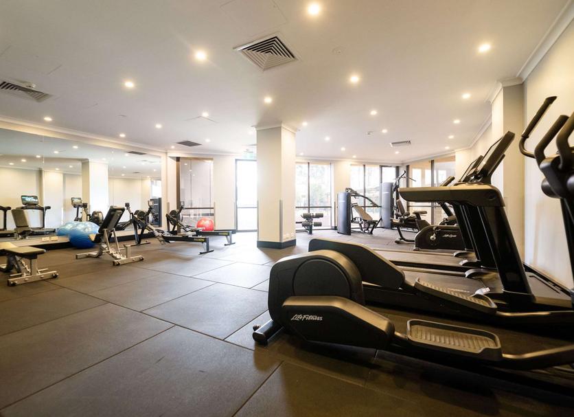 Fitnessbereich Foto