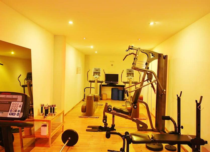 Fitnessbereich Foto