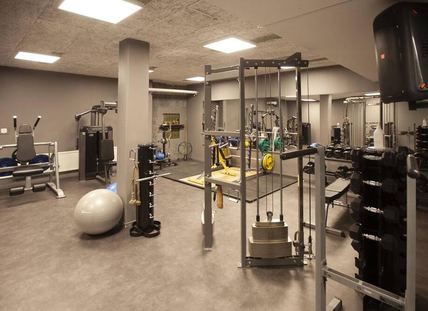 Fitnessbereich Foto
