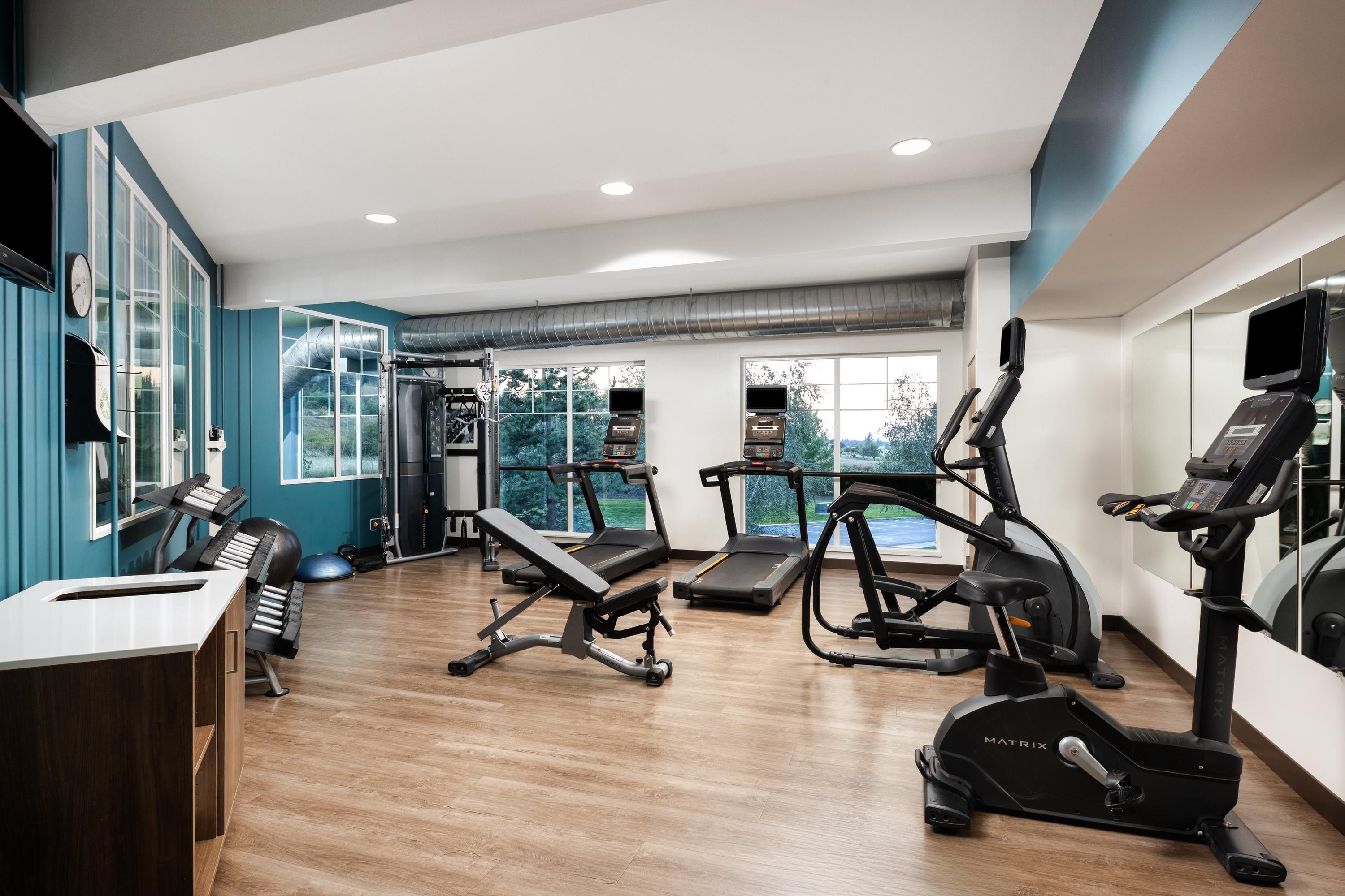 Fitnessbereich