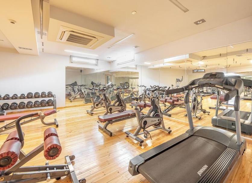 Fitnessbereich Foto