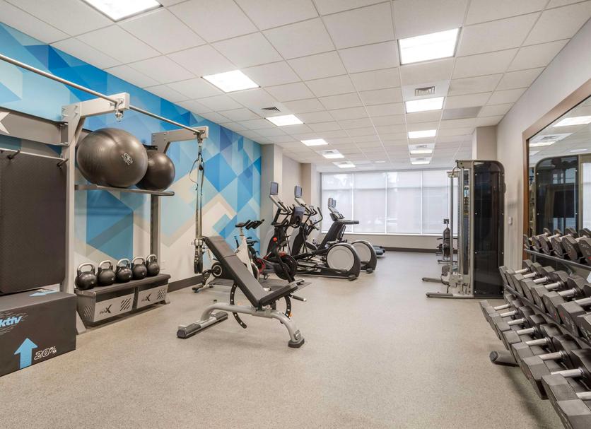 Fitnessbereich Foto
