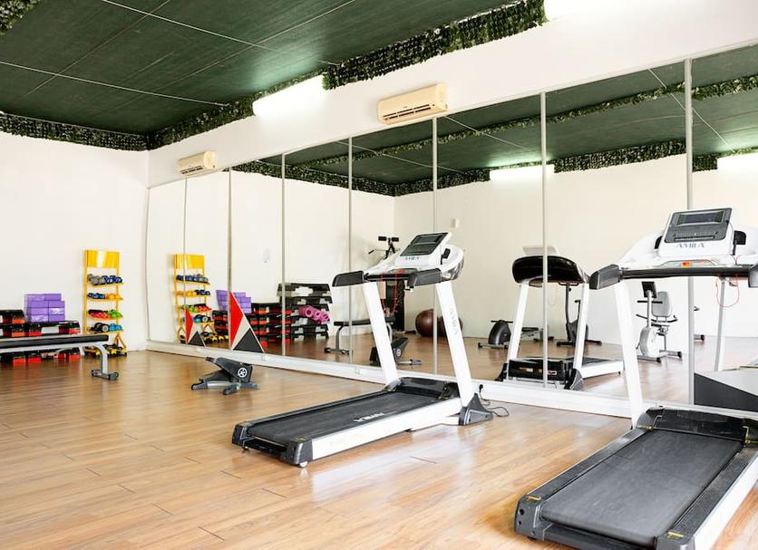 Fitnessbereich Foto