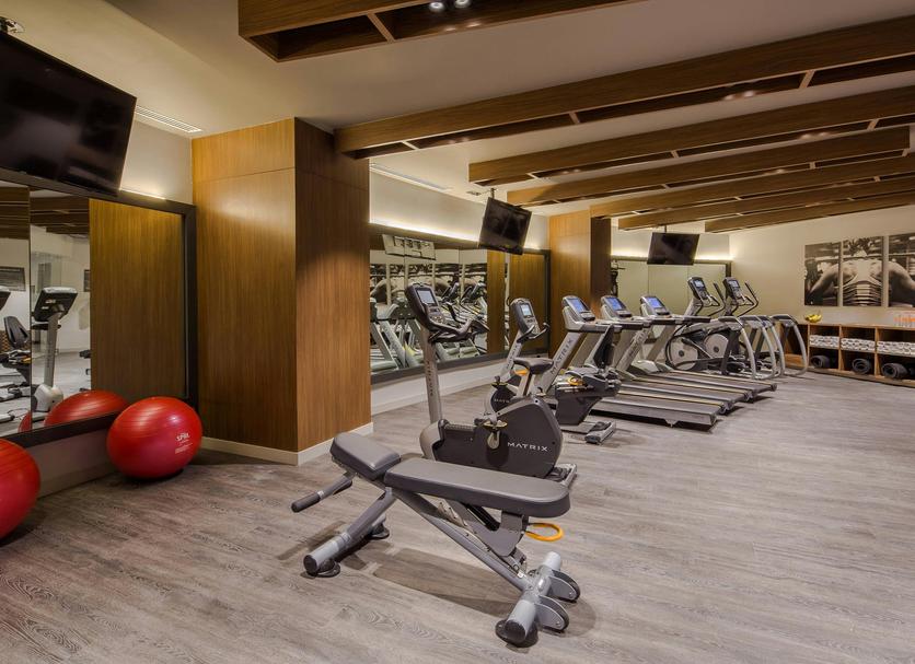 Fitnessbereich Foto