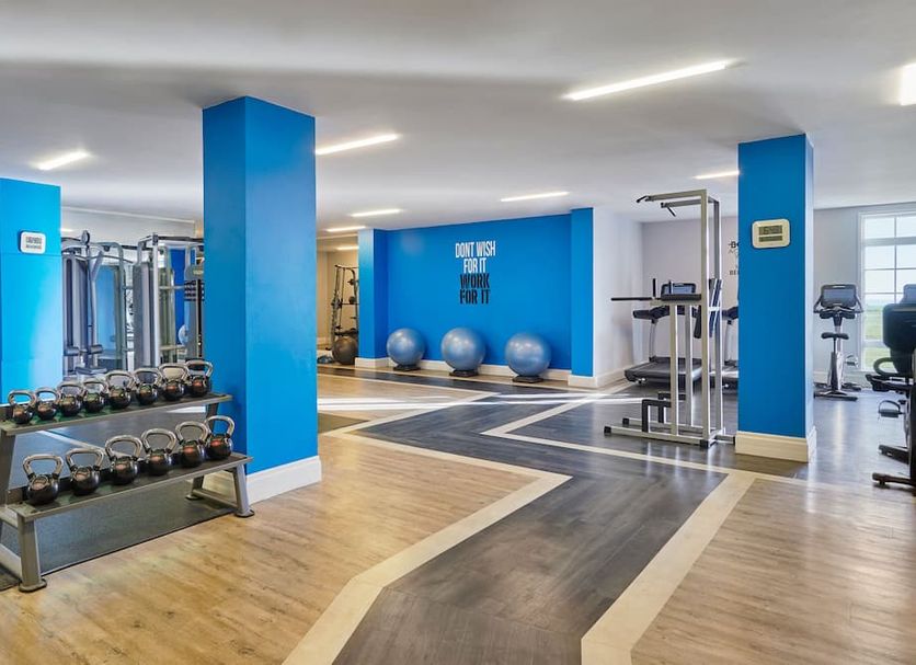 Fitnessbereich Foto