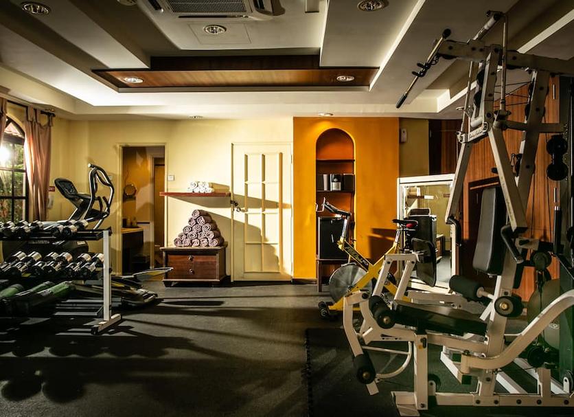 Fitnessbereich Foto