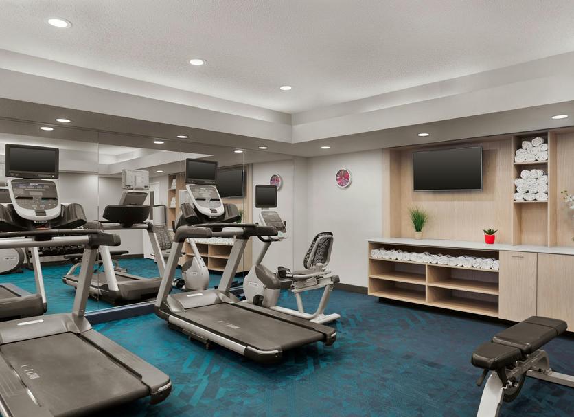 Fitnessbereich Foto