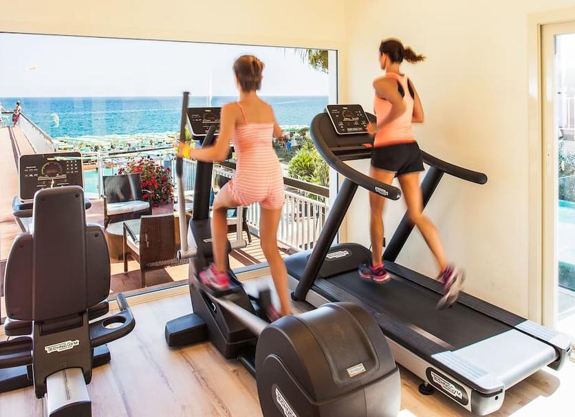 Fitnessbereich Foto
