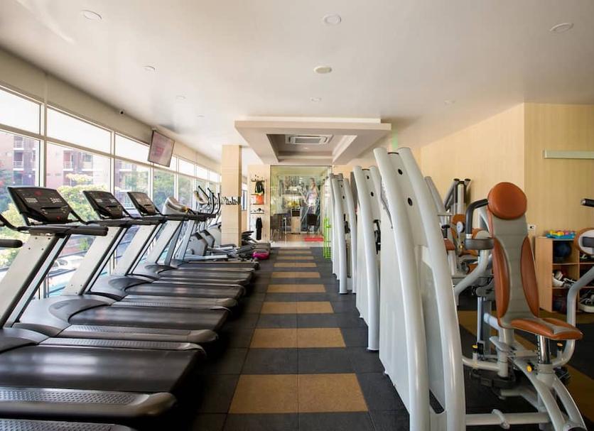 Fitnessbereich Foto