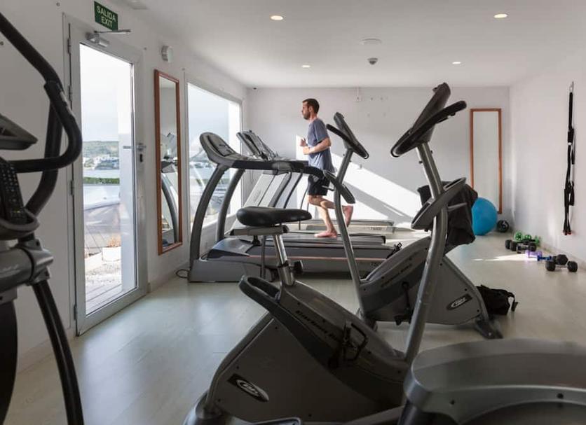 Fitnessbereich Foto