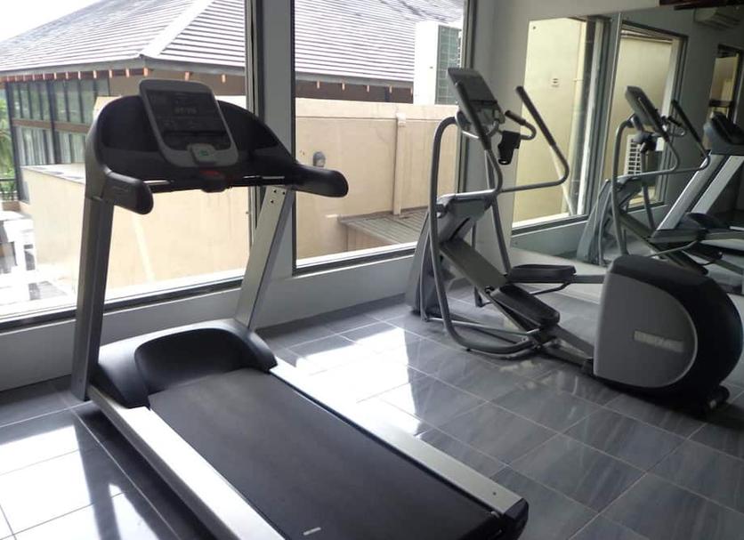 Fitnessbereich Foto