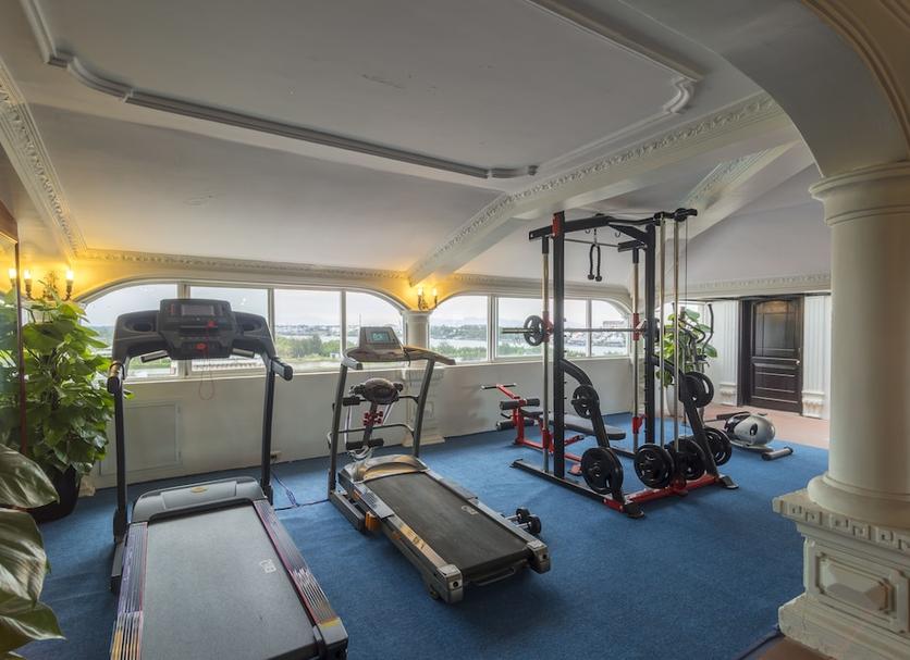 Fitnessbereich Foto