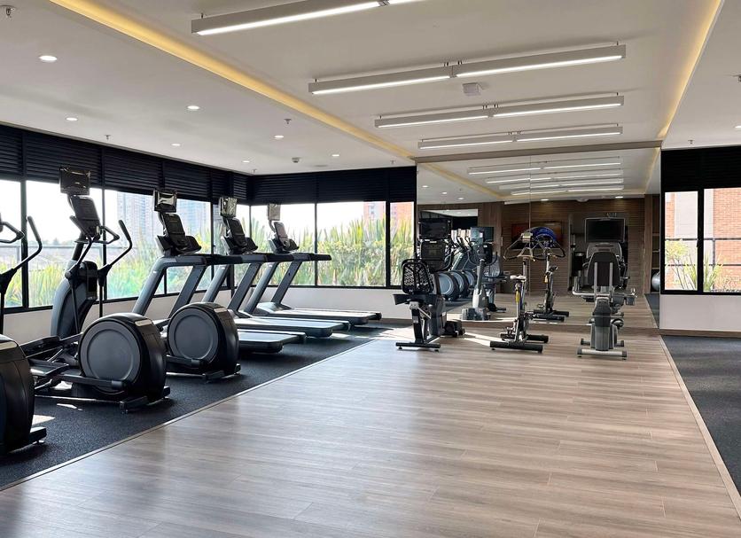 Fitnessbereich Foto