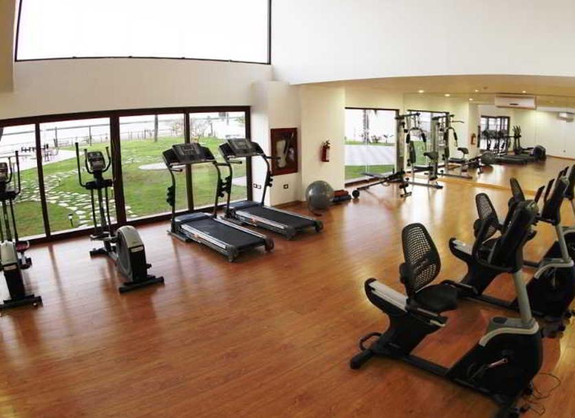 Fitnessbereich Foto