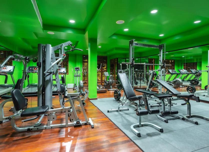 Fitnessbereich Foto
