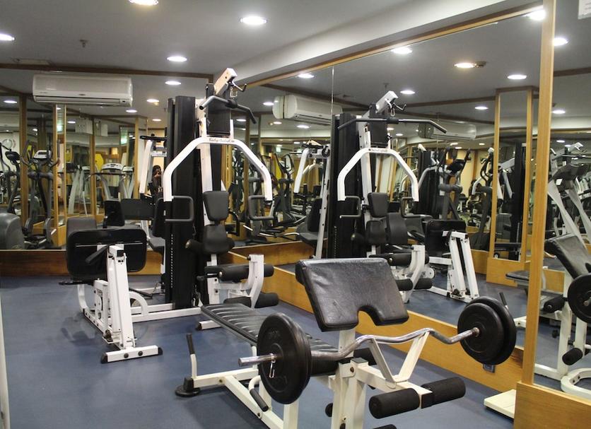 Fitnessbereich Foto