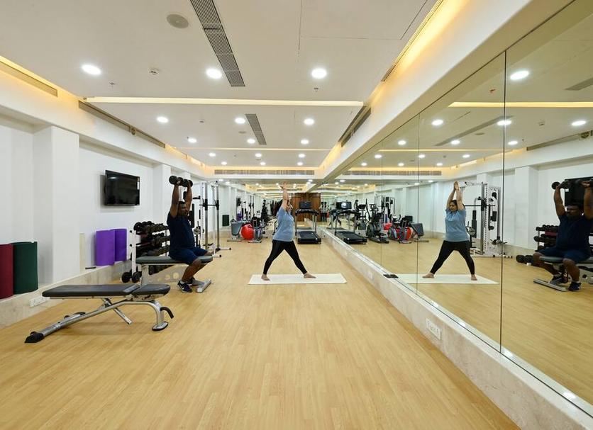 Fitnessbereich Foto