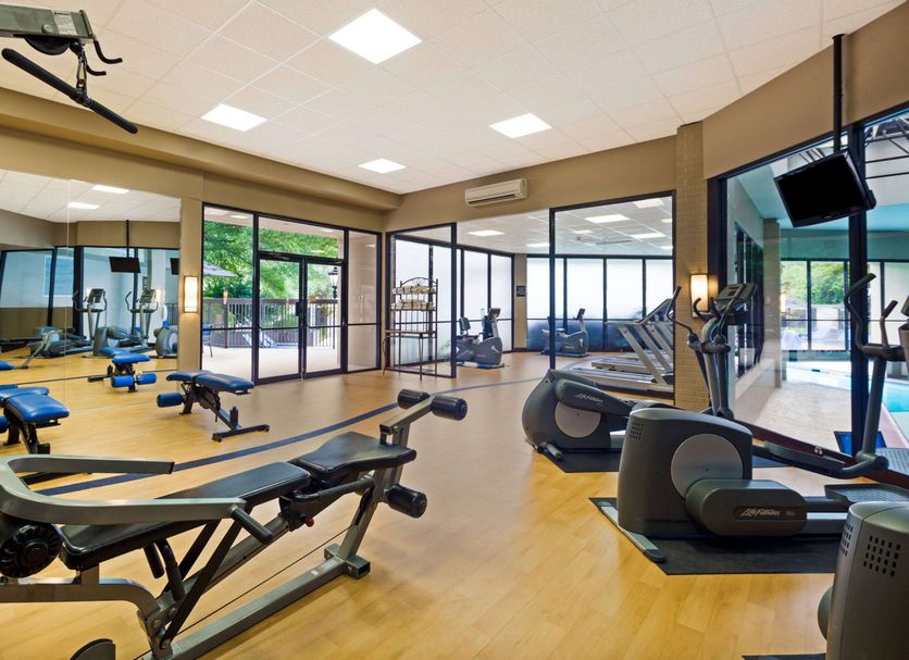 Fitnessbereich Foto