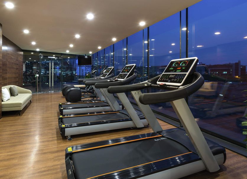 Fitnessbereich Foto