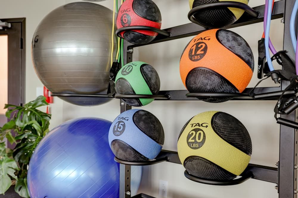Fitnessbereich Foto