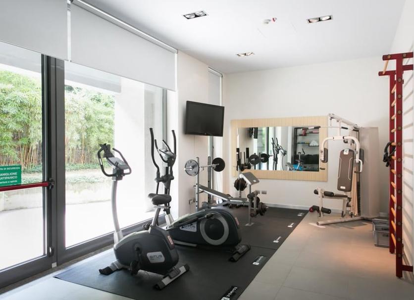 Fitnessbereich Foto