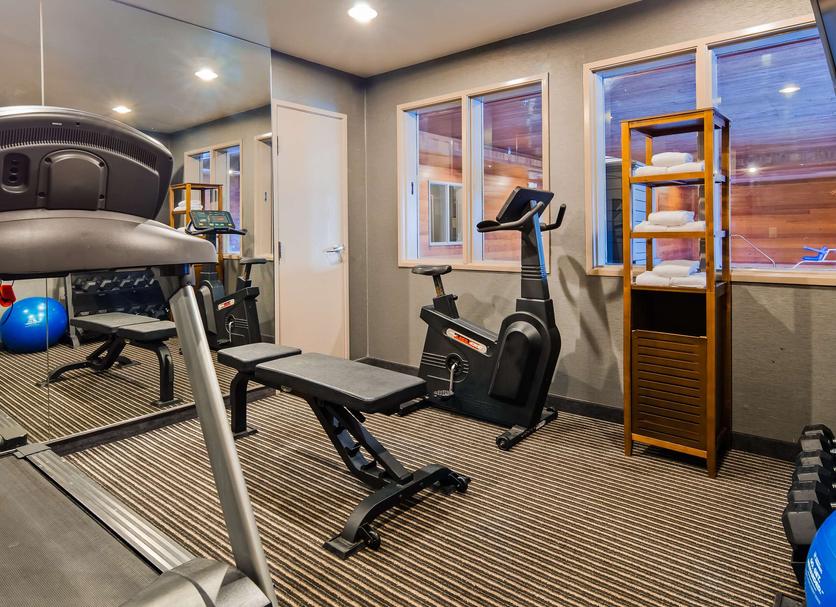 Fitnessbereich Foto