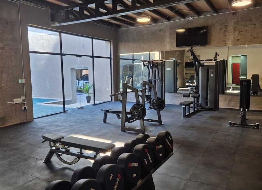 Fitnessbereich Foto