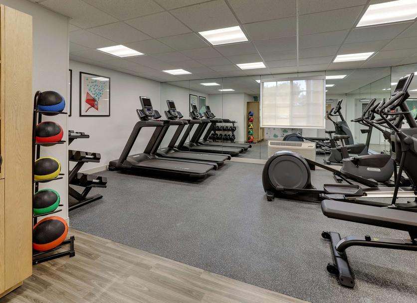 Fitnessbereich Foto