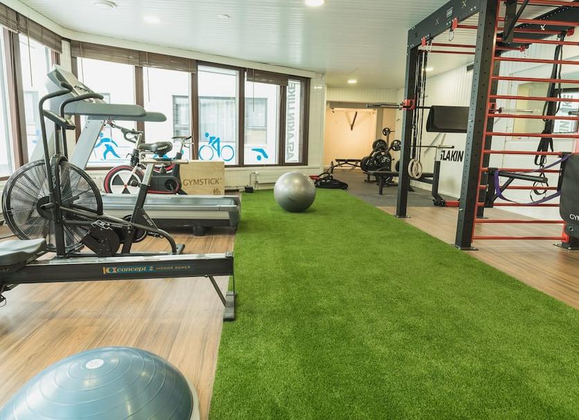 Fitnessbereich Foto