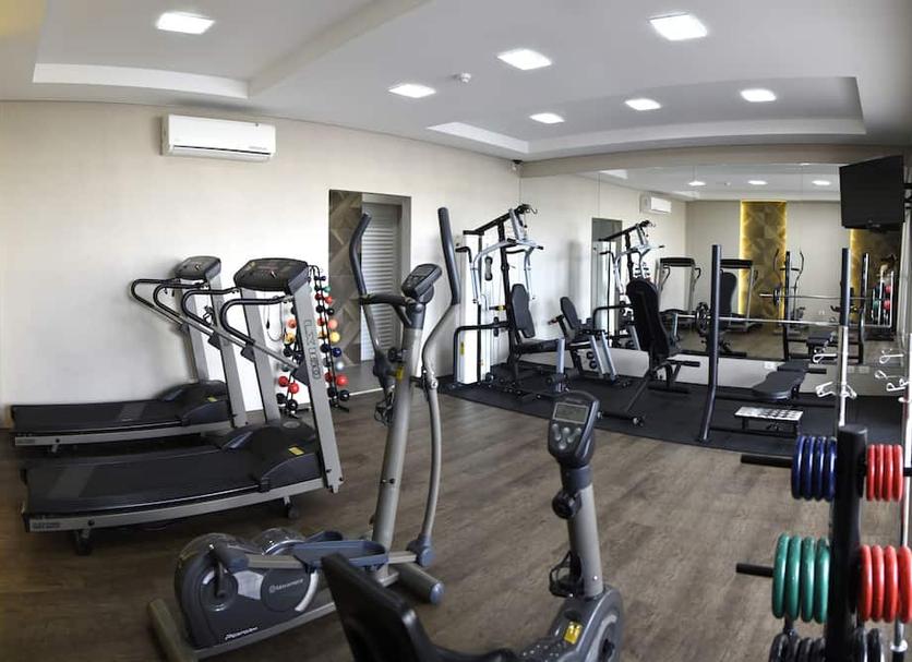 Fitnessbereich Foto